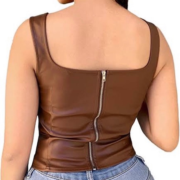 Leather top Shein - Picture 2 of 6
